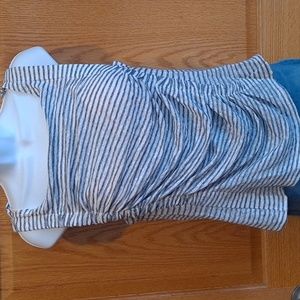 Anthropologie Deletta Striped Tank Top